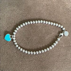 Return to Tiffany bead bracelet
